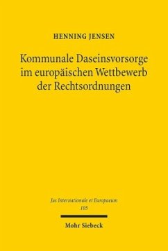 Cover Kommunale Daseinsvorsorge im europäischen Wettbewerb der Rechtsordnungen