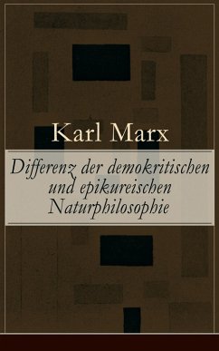 Differenz der demokritischen und epikureischen Naturphilosophie (eBook, ePUB) - Marx, Karl