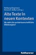 Alte Texte in neuen Kontexten (eBook,... - Bild 1