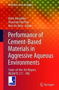 Performance of Cement-Based Materials in Aggressive Aqueous Environments