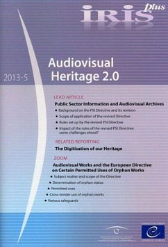 Iris Plus 2013-5 Audiovisual Heritage 2.0 - Council of Europe, Directorate