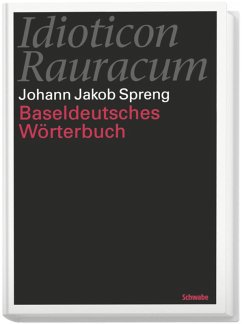 Cover Idioticon Rauracum oder Baseldeutsches Wörterbuch von 1768 (eBook, PDF)