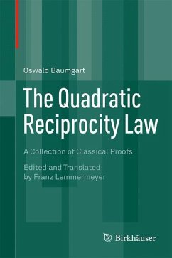 The Quadratic Reciprocity Law - Baumgart, Oswald
