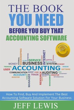 Cover Book You Need Before You Buy That Accounting Software (eBook, ePUB)