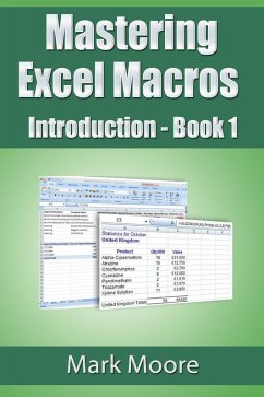 Mastering Excel Macros: Introduction (eBook, ePUB) - Moore, Mark