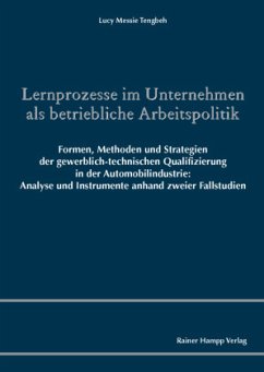 Cover Lernprozesse im Unternehmen als betriebliche Arbeitspolitik
