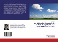 Mo-99 Production Analysis of AHR Using MCNP and ORIGEN Computer Code