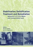 Stabilisation/Solidification Treatment and Remediation (eBook, PDF)