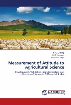 Measurement of Attitude to Agricultural Science - Olatunji, S. O.;Igbokwe, U. O.;Mkpa, Nnenna D.