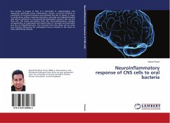 Neuroinflammatory response of CNS cells to oral bacteria
