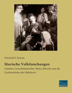 Slavische Volkforschungen - Krauss, Friedrich S.