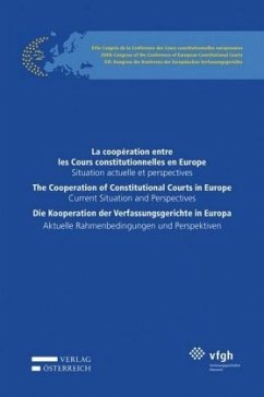 Die Kooperation der Verfassungsgerichte in Europa Die Kooperation der Verfassungsgerichte in Europa