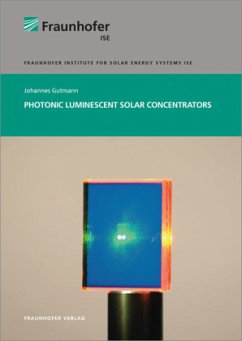 Cover Photonic luminescent solar concentrators