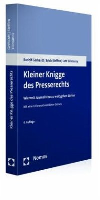 Kleiner Knigge des Presserechts - Gerhardt, Rudolf;Steffen, Erich;Tillmanns, Lutz