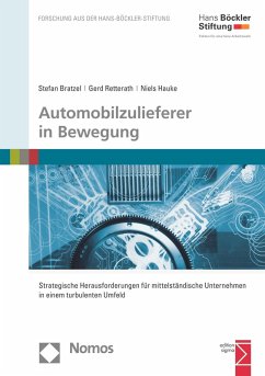 Automobilzulieferer in Bewegung (eBook, PDF) - Bratzel, Stefan; Retterath, Gerd; Hauke, Niels