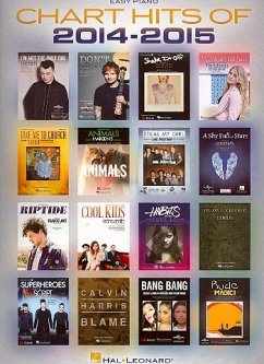 Cover Chart Hits Of 2014 - 2015 Easy Piano