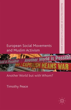 European Social Movements and Muslim Activism - Peace, Timothy