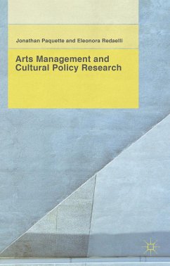 Arts Management and Cultural Policy Research - Paquette, J.;Redaelli, E.