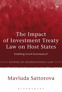 The Impact of Investment Treaty Law on Host States - Sattorova, Mavluda