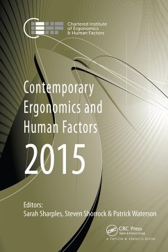 Contemporary Ergonomics and Human Factors 2015