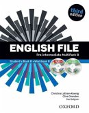 MultiPack B, Student's Book B + Workbook B + DVD-ROM iTutor + CD-ROM iChecker / English File, Pre-Intermediate, Third Edition