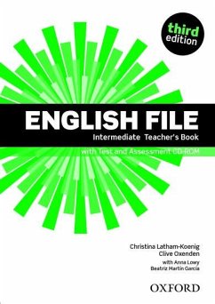 English File: Intermediate. Teacher's Book with Test and Assessment CD-ROM - Oxenden, Clive; Latham-Koenig, Christina