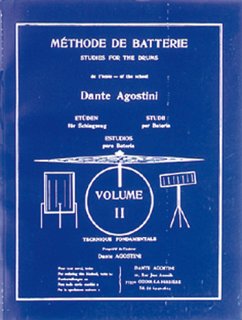 Cover AGOSTINI, D: METHODE DE BATTERIE VOLUME 2 DRUMS