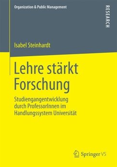 Lehre stärkt Forschung - Steinhardt, Isabel