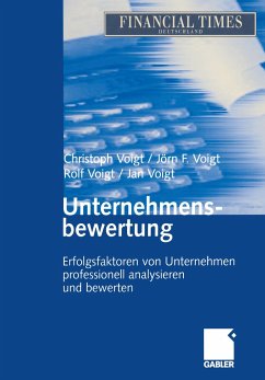 Unternehmensbewertung - Voigt, Christoph;Voigt, Jan;Voigt, Jörn F.