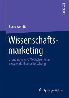 Wissenschaftsmarketing - Wernitz, Frank