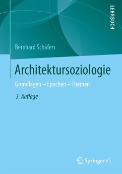 Architektursoziologie - Schäfers, Bernhard