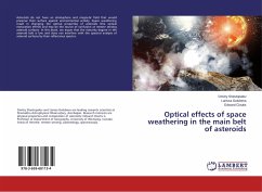 Optical effects of space weathering in the main belt of asteroids