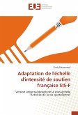 Adaptation de l'échelle d'intensité de soutien française SIS-F
