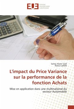L'impact du Price Variance sur la performance de la fonction Achats - Alami Taidi, Salma;Lahbib, Naour