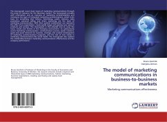 The model of marketing communications in business-to-business markets
