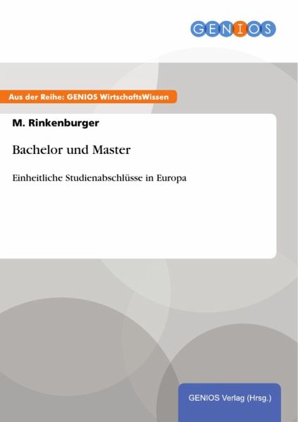 Bachelor und Master (eBook, PDF) Bachelor und Master (eBook, PDF)