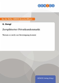 Cover Zersplitterter Privatkundenmarkt (eBook, ePUB)
