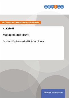 Cover Managementbericht (eBook, PDF)