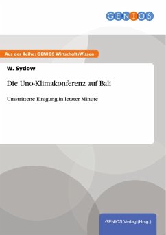 Cover Die Uno-Klimakonferenz auf Bali (eBook, PDF)