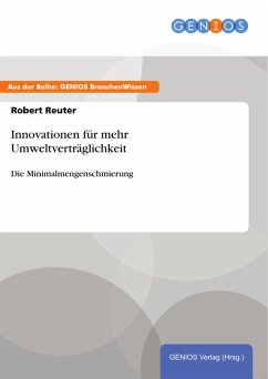 Cover Innovationen für mehr Umweltverträglichkeit (eBook, PDF)