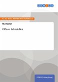 Offene Lehrstellen (eBook, PDF)