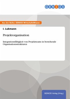 Projektorganisation (eBook, ePUB) - Lukmann, I.