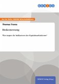 Risikomessung (eBook, ePUB) Risikomessung (eBook, ePUB)