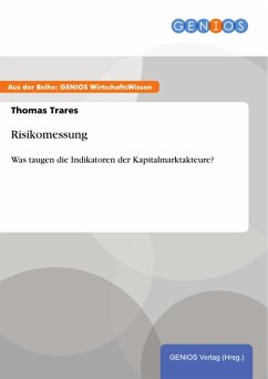 Cover Risikomessung (eBook, PDF)