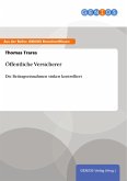 Öffentliche Versicherer (eBook, ePUB) Öffentliche Versicherer (eBook, ePUB)