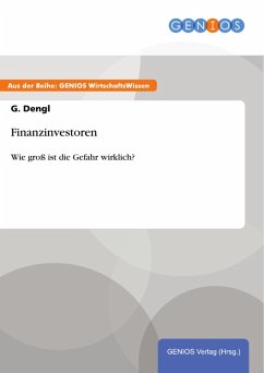 Finanzinvestoren (eBook, PDF) - Dengl, G.