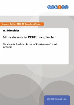 Cover Mineralwasser in PET-Einwegflaschen (eBook, PDF)