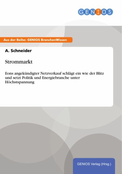 Strommarkt (eBook, PDF)