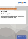 Apothekengesetz (eBook, ePUB)
