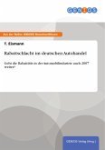 Rabattschlacht im deutschen Autohandel (eBook, ePUB)